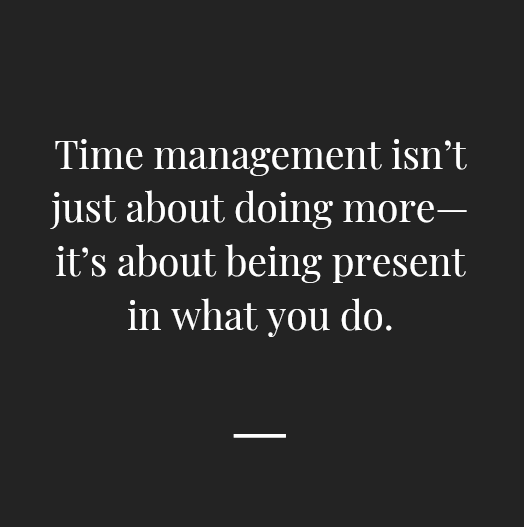 time management quotes