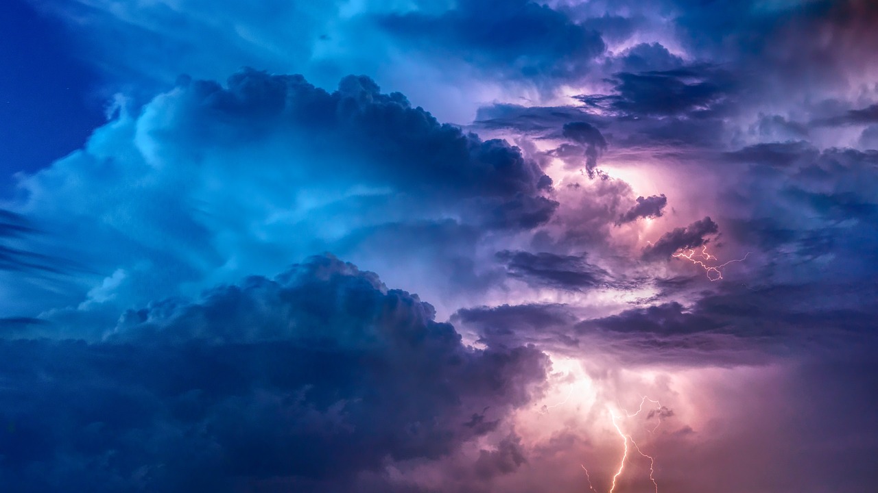 thunderstorm, wallpaper, nature background