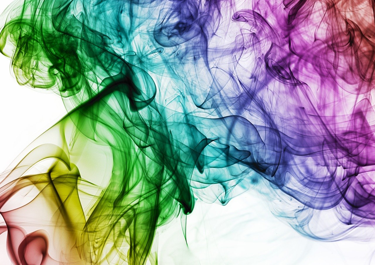 colour smoke rainbow color design 1885352