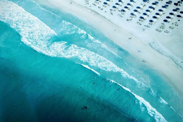 aqua coastlien aerial view sea foam 1209103