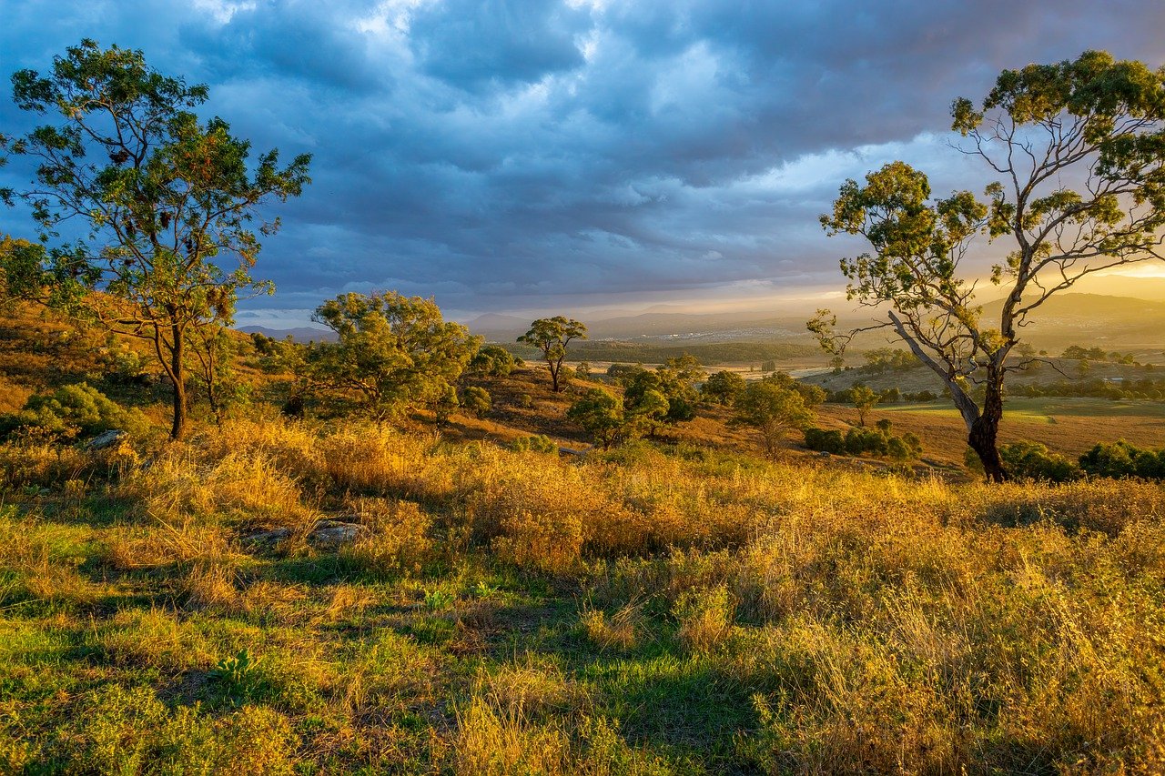 sunset sky clouds nature landscape 7760143